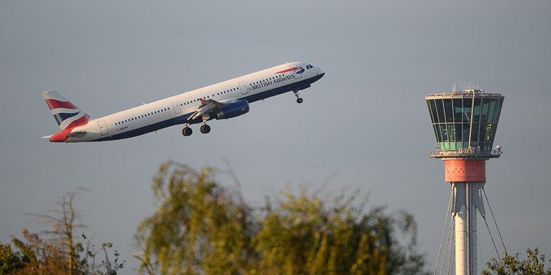 Un aereo della British Airways, Londra, settembre 2019 (Leon Neal/Getty Images)