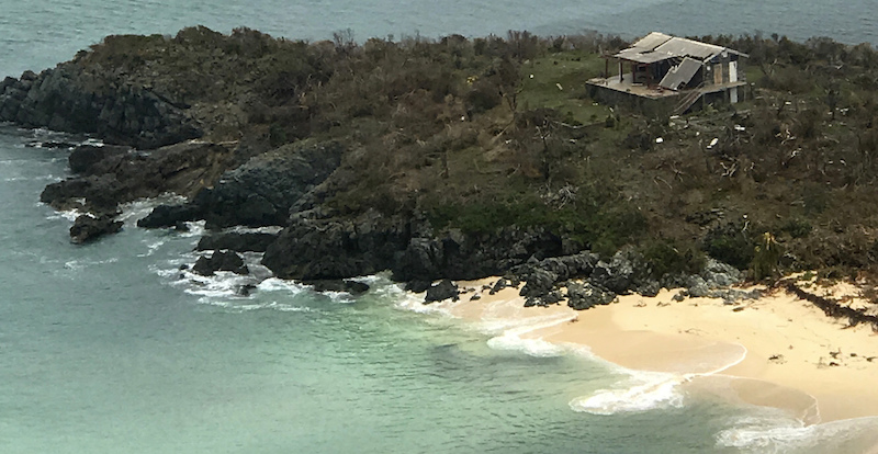 Anguilla, settembre 2017 (Guillermo Houwer via AP)