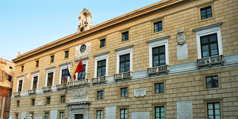 Palazzo Pretorio, sede del comune di Palermo (Wikimedia Commons)