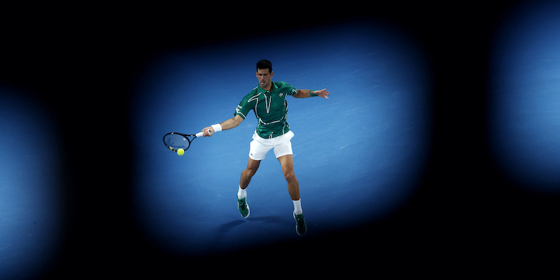 Novak Djokovic (Darrian Traynor/Getty Images)