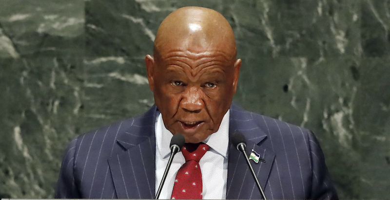 Thomas Thabane (AP Photo/Richard Drew, File)