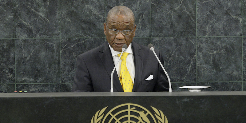 Il primo ministro del Lesotho Thomas Thabane (Stan Honda-Pool/Getty Images)
