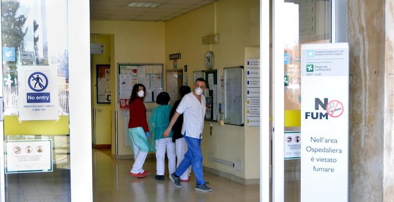 Ospedale di Codogno (ANSA/ MAURIZIO MAULE/ FOTOGRAMMA)