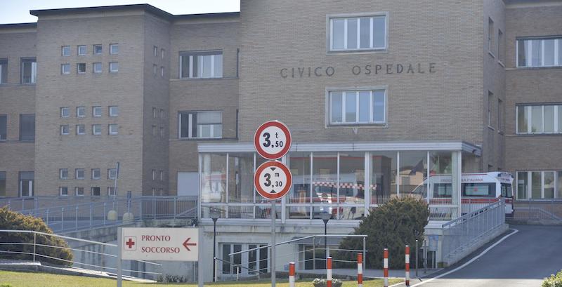 L'ospedale di Codogno, 21 febbraio 2020
(ANSA/ANDREA FASANI)