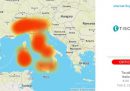 La rete internet di Tiscali non ha funzionato per alcune ore in tutta Italia