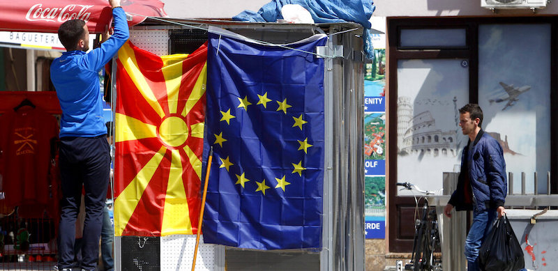 (AP Photo/Boris Grdanoski)