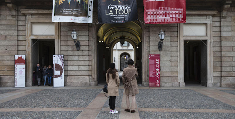 Palazzo Reale a Milano. (ANSA/MARCO OTTICO)