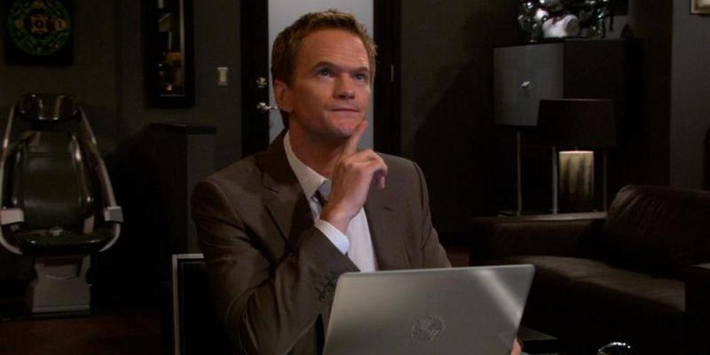 Neil Patrick Harris in una scena della serie How I Met Your Mother