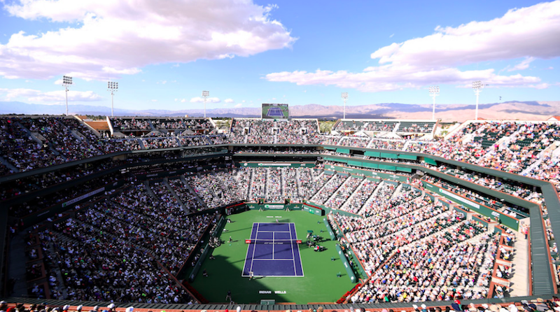 Lo stadio principale del torneo di Indian Wells (Harry How/Getty Images)