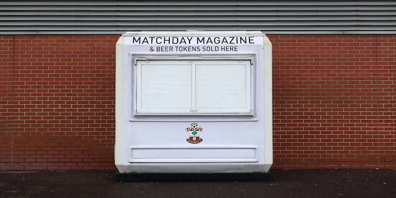 Una della attività chiuse al St Mary's Stadium di Southampton (Naomi Baker/Getty Images)