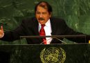Il presidente del Nicaragua Daniel Ortega si è fatto rivedere in pubblico per la prima volta dopo più di un mese