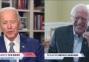 Bernie Sanders ha dato il suo endorsement a Joe Biden per le presidenziali americane