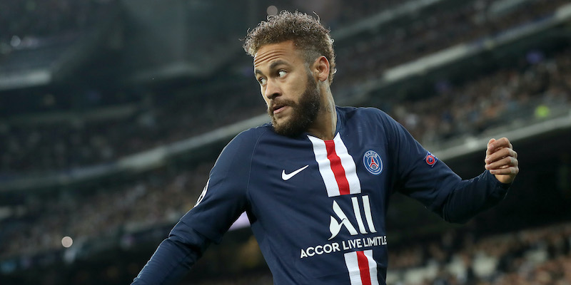 Neymar in Real Madrid-Paris Saint-Germain (Angel Martinez/Getty Images)