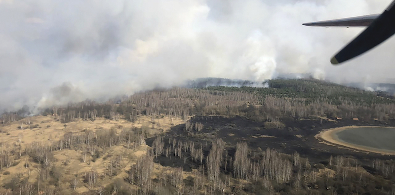 Volodymyrivka, Ucraina, 4 aprile
(Emergency Situation Ministry via AP)