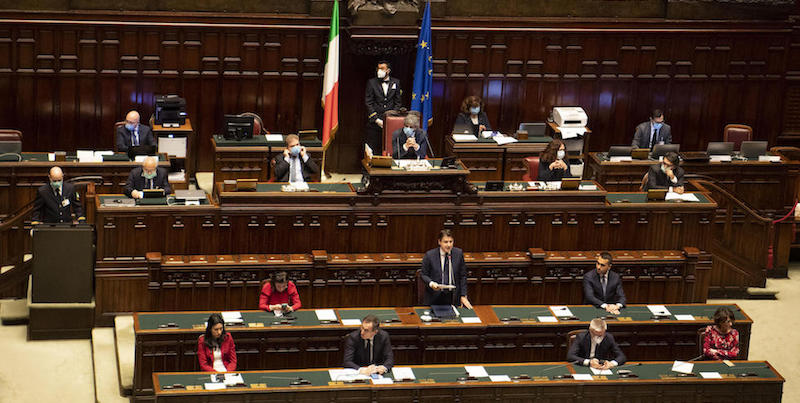 Le foto di martedì in Parlamento