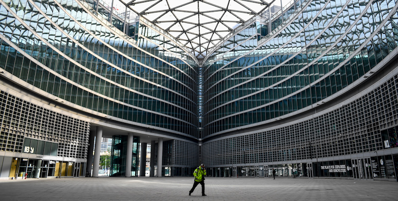 La sede della Regione Lombardia, a Milano (Claudio Furlan/LaPresse)