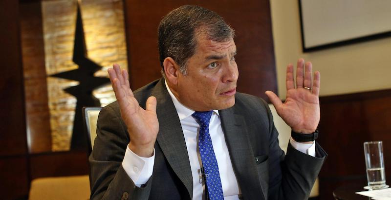 Rafael Correa (EPA/Alejandro Ernesto)