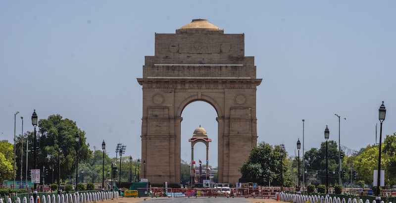 La Porta dell'India, New Delhi, 30 marzo
(Yawar Nazir/Getty Images)