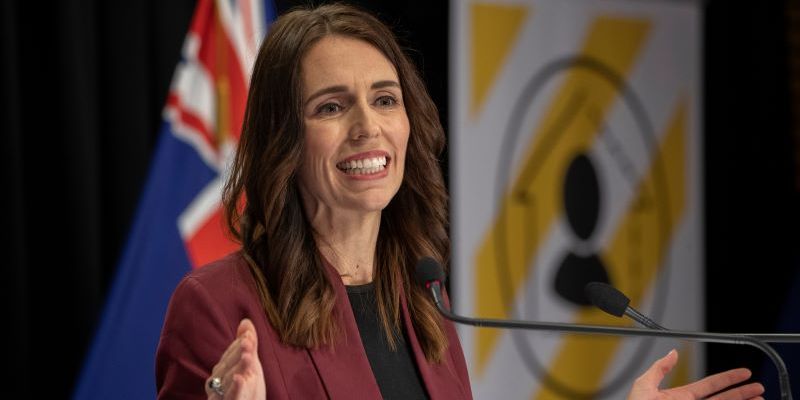 La prima ministra neozelandese Jacinda Ardern (Photo by Mark Mitchell - Pool/Getty Images)