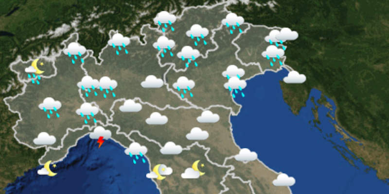 Meteo: le previsioni per giovedì 30 aprile