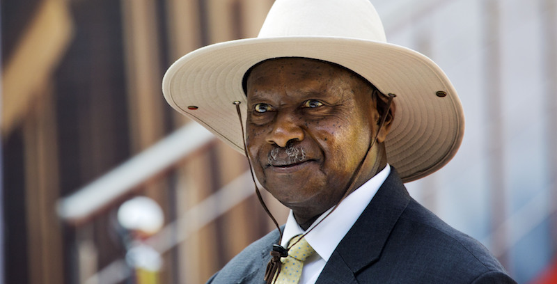 Yoweri Museveni
(AP Photo/Jerome Delay)