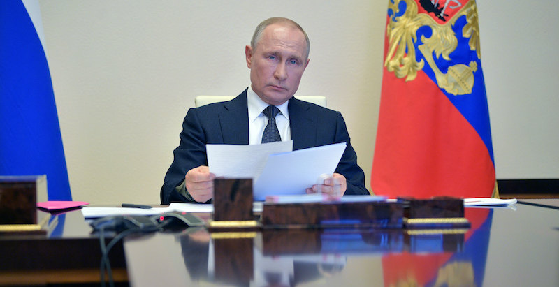 Vladimir Putin (Alexei Druzhinin, Sputnik, Kremlin Pool Photo via AP)