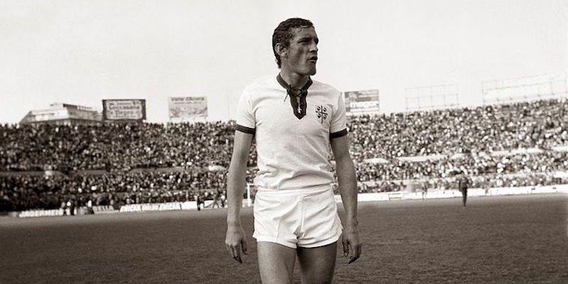 Gigi Riva con il Cagliari nell'anno dello Scudetto