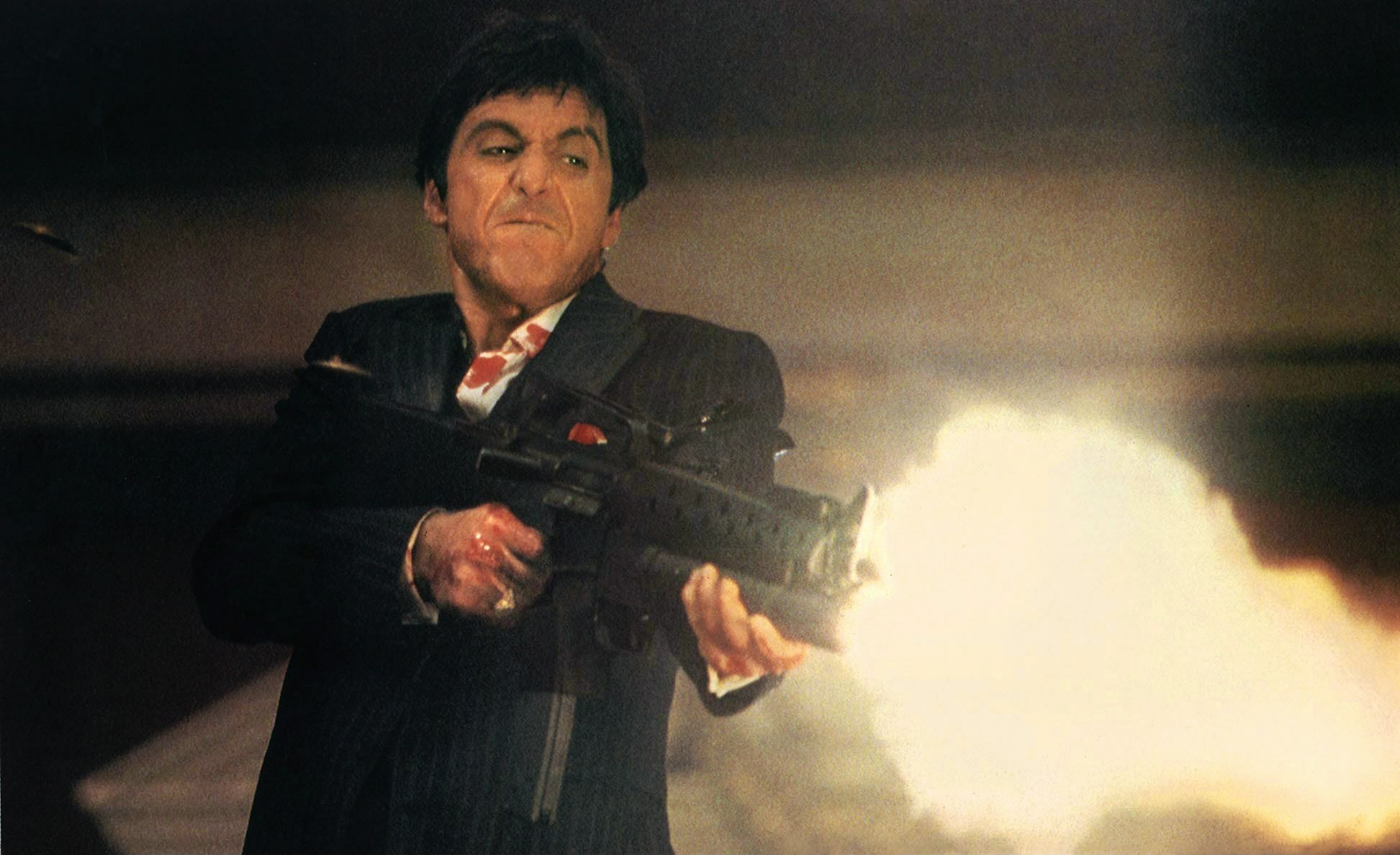 Al Pacino interpreta Tony Montana in "Scarface" di Brian De Palma del 1983 (ANSA-DPA)