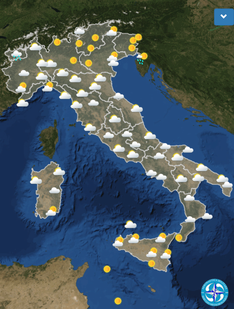 Le previsioni del tempo per domani, sabato 2 maggio Il Post