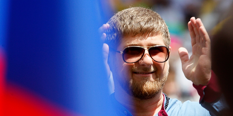 Il presidente ceceno Ramzan Kadyrov (Dmitry Korotayev/Epsilon/Getty Images))