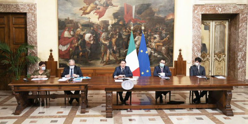 (Ufficio stampa di Palazzo Chigi)