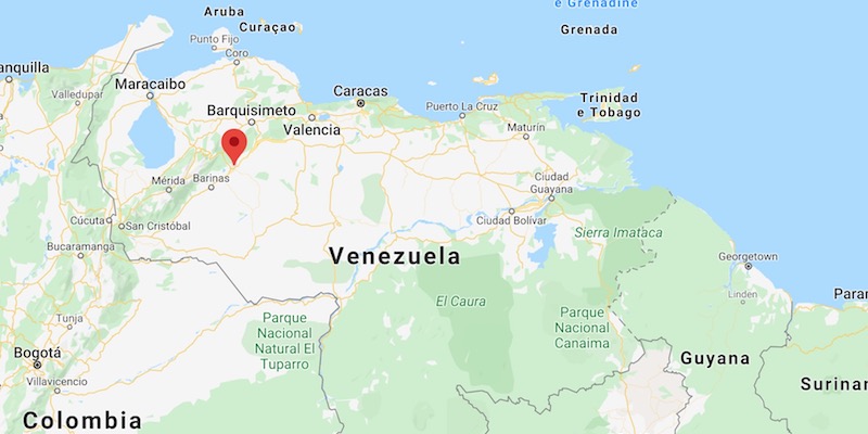 Dove si trova il carcere di Llanos, in Venezuela