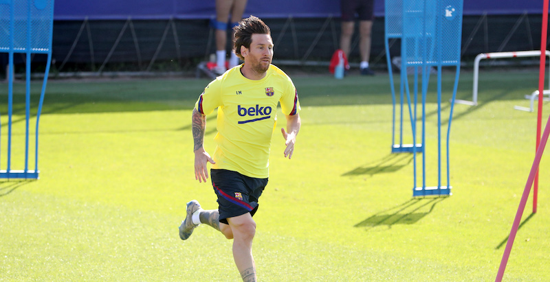 Lionel Messi (Handout/FC Barcelona via Getty Images)