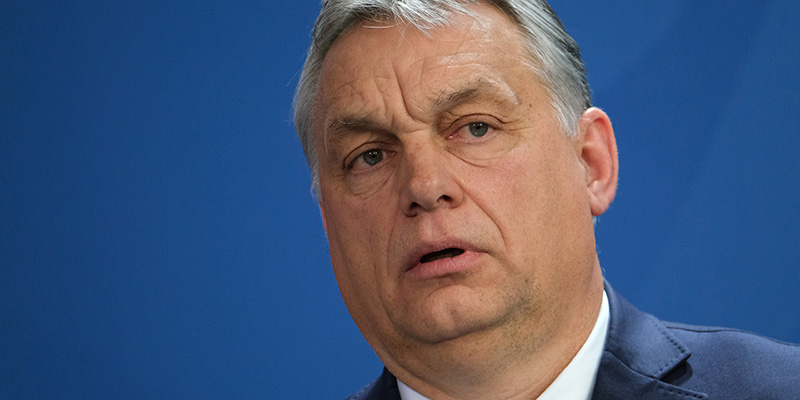 Viktor Orbán, Berlino, 10 febbraio 2020 (Sean Gallup/Getty Images)