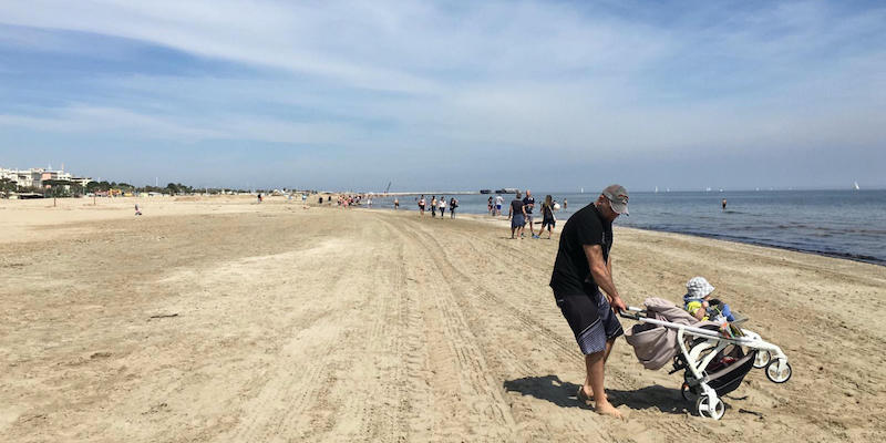 Rimini, 23 maggio 2020 (ANSA/ MIRCO PAGANELLI)