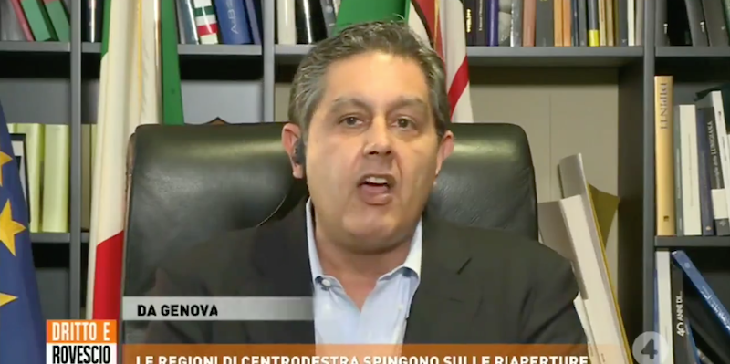 Secondo Giovanni Toti in Molise non c’è il mare