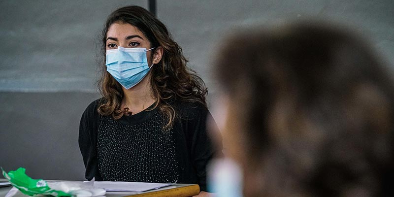 Liceo classico e musicale Tassoni, Torino, 17 giugno 2020 (ANSA/TINO ROMANO)