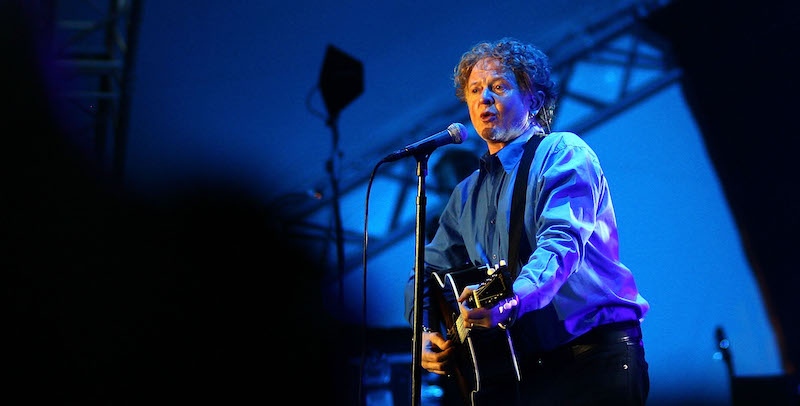 Mick Hucknall in concerto con i Simply Red nel 2008. (Mark Metcalfe/Getty Images)