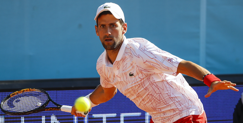 Il tennista Novak Djokovic è risultato positivo al coronavirus