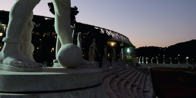Lo stadio dei Marmi al Foro Italico di Roma (Paolo Bruno/Getty Images)