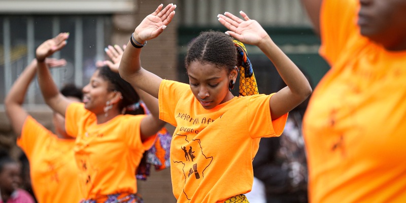 Festeggiamenti per il Juneteenth del 2018 a Milwaukee, Wisconsin (Photo by Dylan Buell/Getty Images for VIBE)
