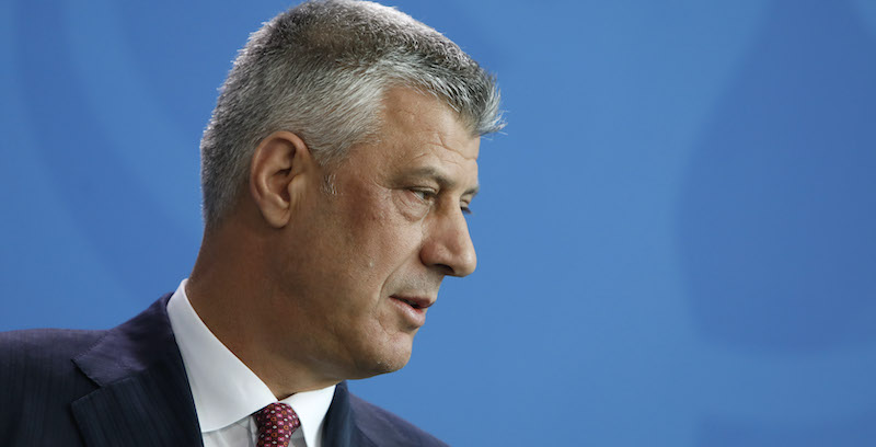 Il presidente kosovaro Hashim Thaçi (Michele Tantussi/Getty Images)