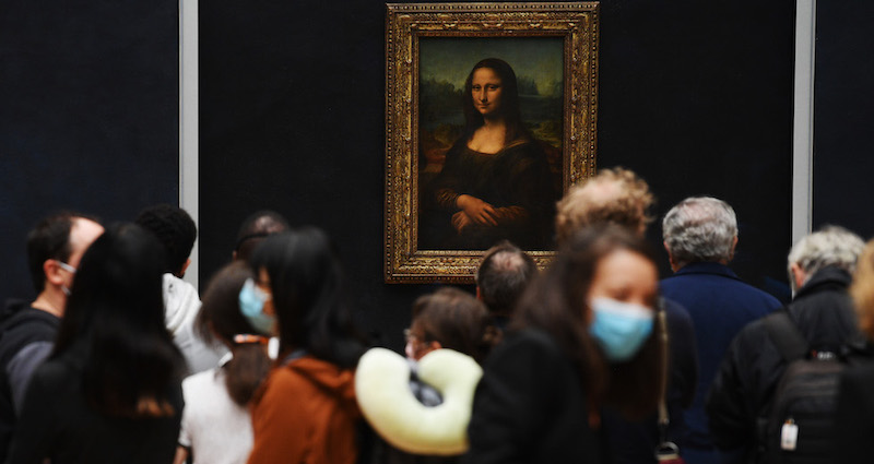 La riapertura del Louvre, Parigi, 6 luglio
(Pascal Le Segretain/Getty Images)
