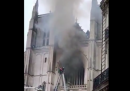 L'incendio nella cattedrale di Nantes