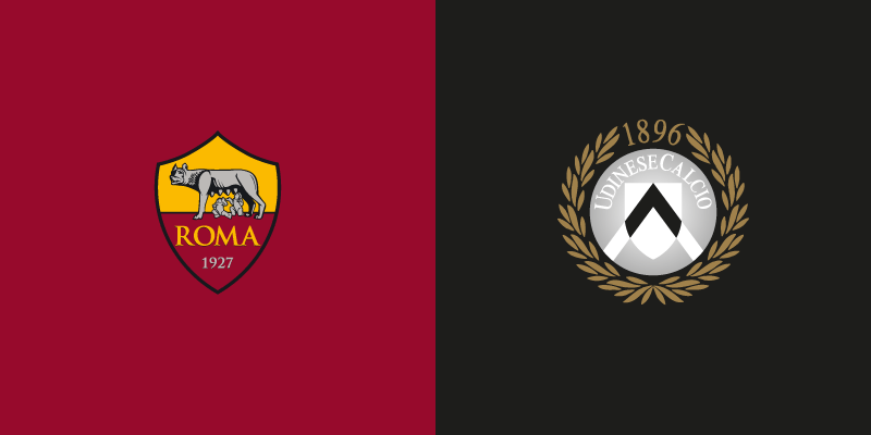 Serie A: Roma-Udinese (ore 21.45)