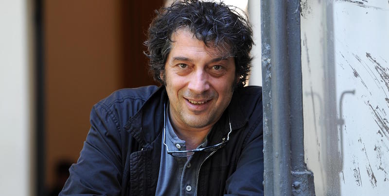 Lo scrittore Sandro Veronesi, 18 maggio 2011, Roma. (ANSA/CLAUDIO ONORATI)