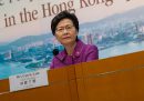 Gli Stati Uniti hanno sanzionato la governatrice di Hong Kong Carrie Lam per la legge sulla 