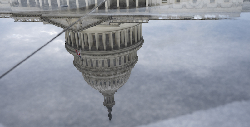 Il Campidoglio di Washington, sede del Congresso. (Stefani Reynolds/Getty Images)