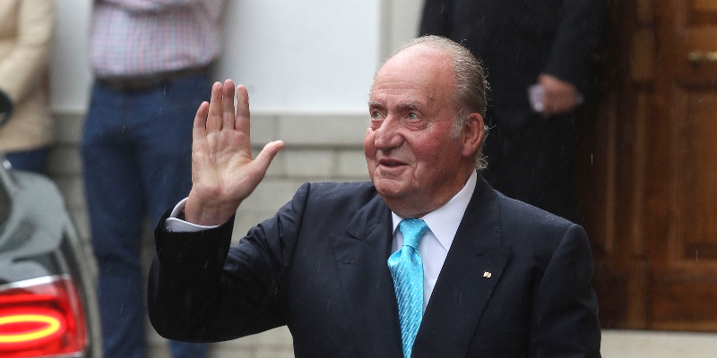 Il re emerito di Spagna Juan Carlos il 28 maggio 2016, a Granada, Spagna (Daniel Perez/Getty Images)