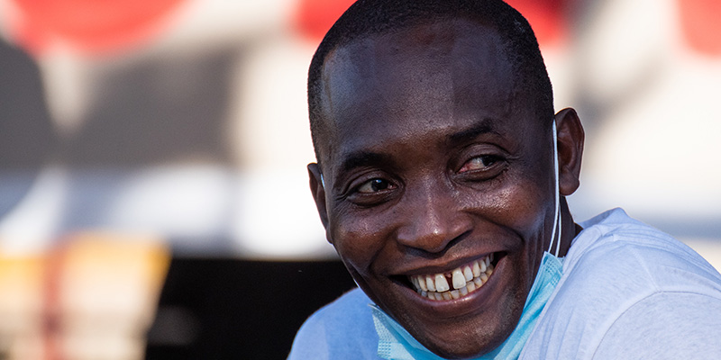 Aboubakar Soumahoro agli "Stati popolari", Roma, 5 luglio 2020 (©Claudia Rolando/Pacific Press via ZUMA Wire)